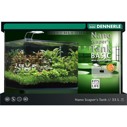 Akvárium DENNERLE ScapersTank Basic 35l PowerLed