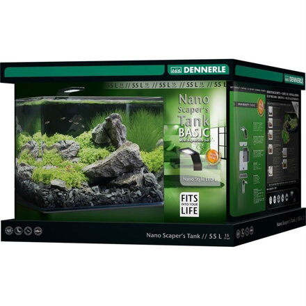 Akvárium DENNERLE ScapersTank Basic 55l StyleLED
