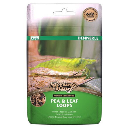 Dennerle Shrimp King Pea & Leaf - Loops 30g