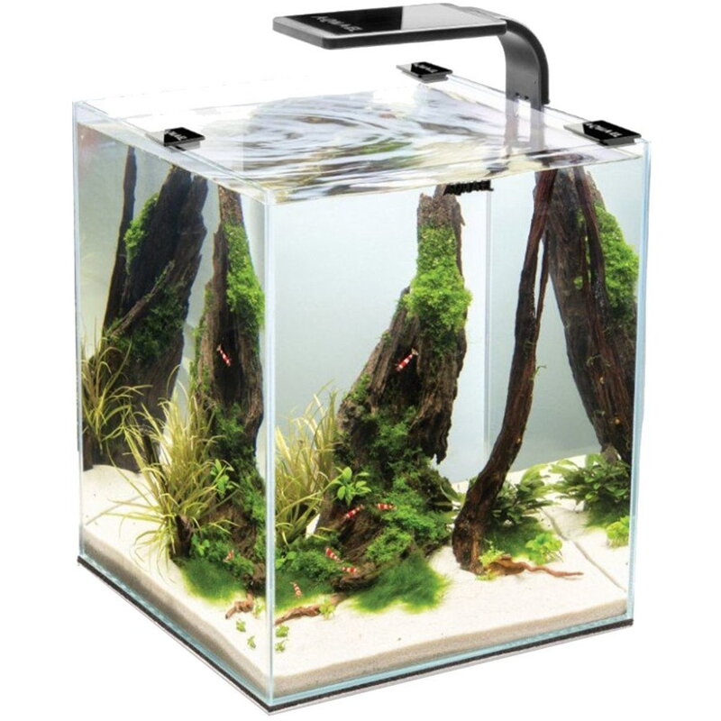 AQUAEL Akvarijní set SHRIMP SET D&N 30, černý, 30l AQUAEL Akvarijní set SHRIMP SET D&N 30, černý, 30l