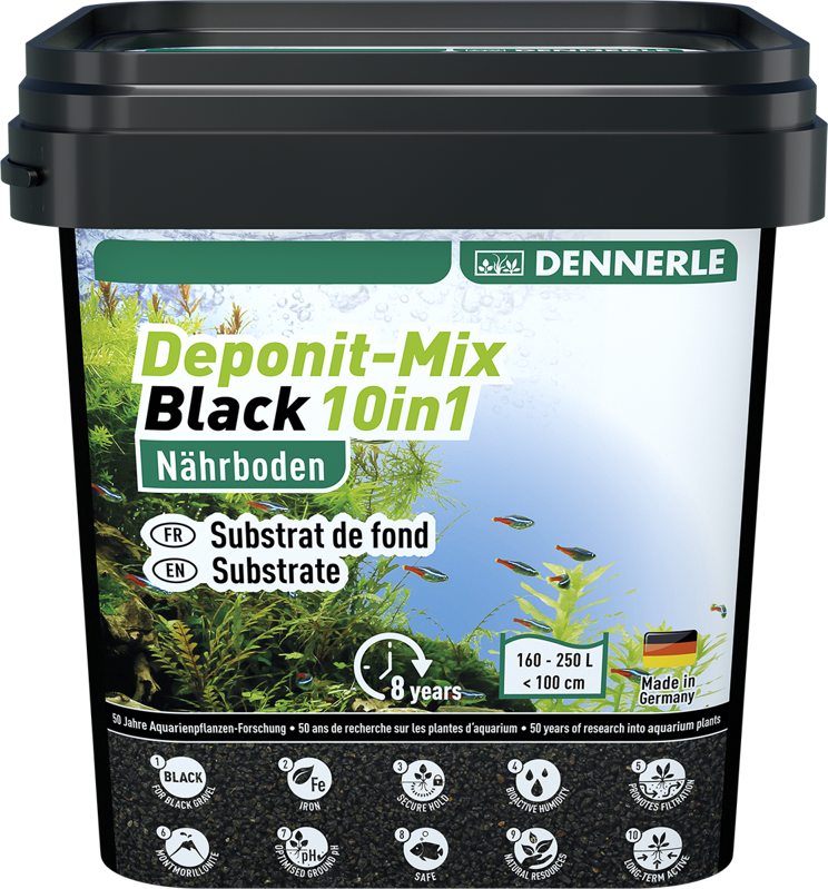  Dennerle Deponit-Mix Black 10v1